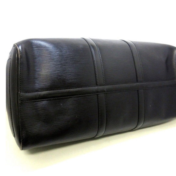 LOUIS VUITTON Epi Leather Black Keepall 50 Boston Bag - Picture 5 of 11